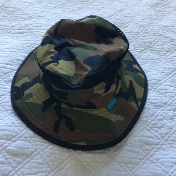 baby camo sun hat